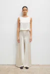 Leset Barb Bias Pant In Neutral