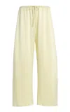 Leset Barb Cropped Drawstring Pants