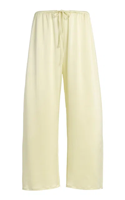 Leset Barb Cropped Drawstring Pants