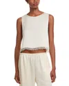 Leset Barb Cropped Top