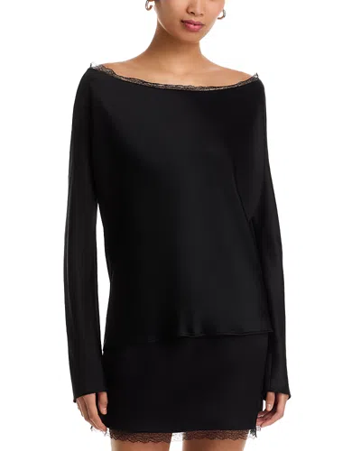 LESET BARB LACE LOW BACK TOP