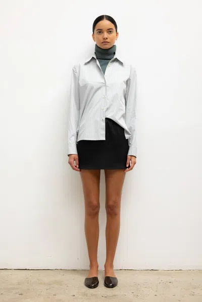 Leset Barb Mini Skirt In Black