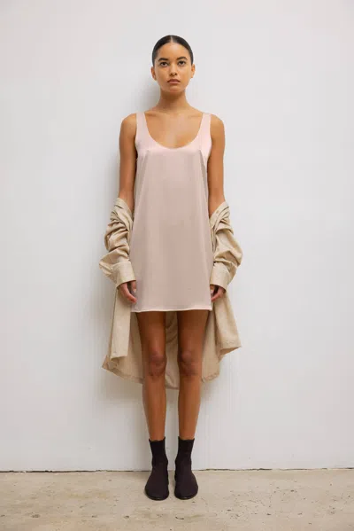 Leset Barb Tank Dress In Sakura