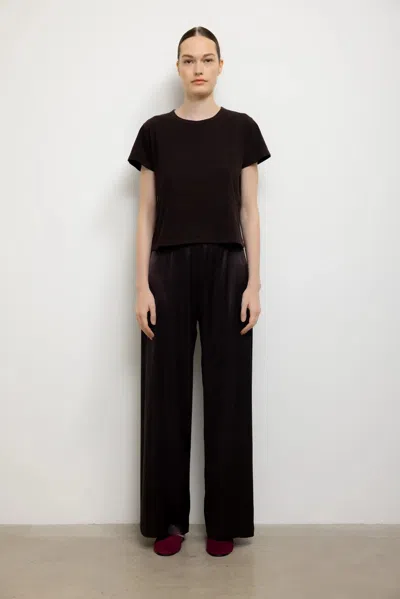 Leset Barb Wide Leg Pant In Black