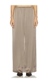 Leset Barb Wide Leg Pant In Gray