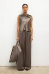 Leset Barb Wide Leg Pant In Multi