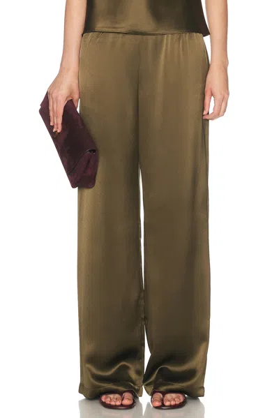 Leset Barb Wide Leg Pant In Gold