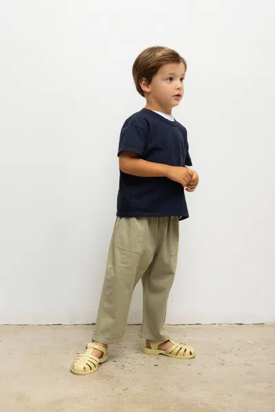 Leset Bebe Margo Pocket Pant In Green