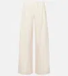 Leset Barb Wide Leg Pant In White
