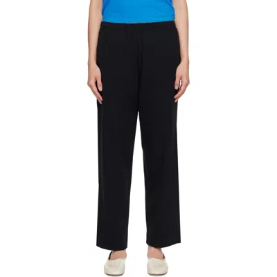 Leset Black Margo Tapered Pocket Trousers