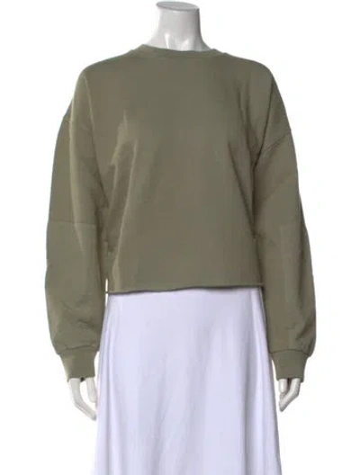 Pre-owned Leset Crew Neck Long Sleeve Sweatshirt W/ Tags In Green