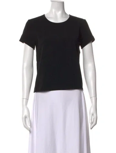 Pre-owned Leset Crew Neck Short Sleeve T-shirt In Black