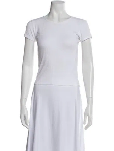 Pre-owned Leset Crew Neck Short Sleeve T-shirt In Blue