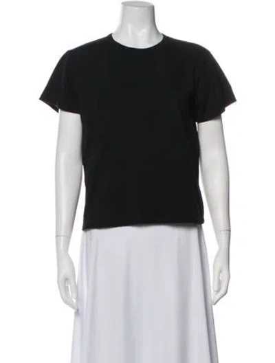 Pre-owned Leset Crew Neck Short Sleeve T-shirt In Blue