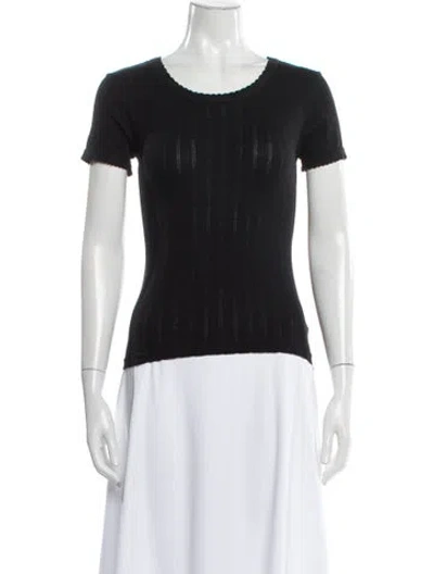 Pre-owned Leset Crew Neck Short Sleeve T-shirt In Gray