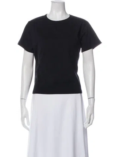 Pre-owned Leset Crew Neck Short Sleeve T-shirt W/ Tags In Black