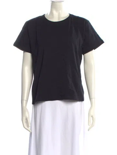 Pre-owned Leset Crew Neck Short Sleeve T-shirt W/ Tags In Black