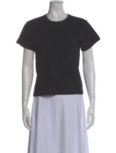 Pre-owned Leset Crew Neck Short Sleeve T-shirt W/ Tags In Black