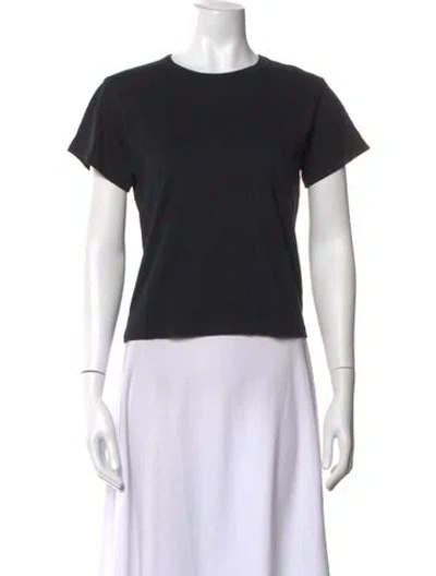 Pre-owned Leset Crew Neck Short Sleeve T-shirt W/ Tags In Black