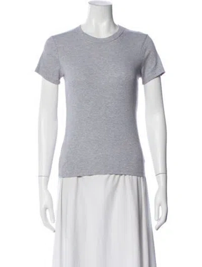 Pre-owned Leset Crew Neck Short Sleeve T-shirt W/ Tags In Gray