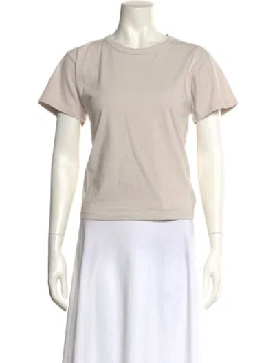 Pre-owned Leset Crew Neck Short Sleeve T-shirt W/ Tags In Neutral