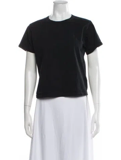 Pre-owned Leset Crew Neck Short Sleeve T-shirt In White