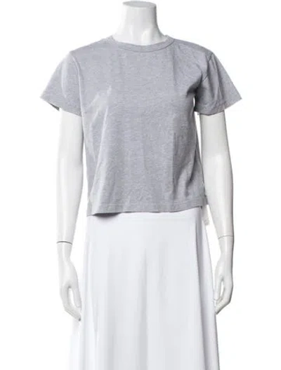 Pre-owned Leset Crew Neck Short Sleeve T-shirt In White