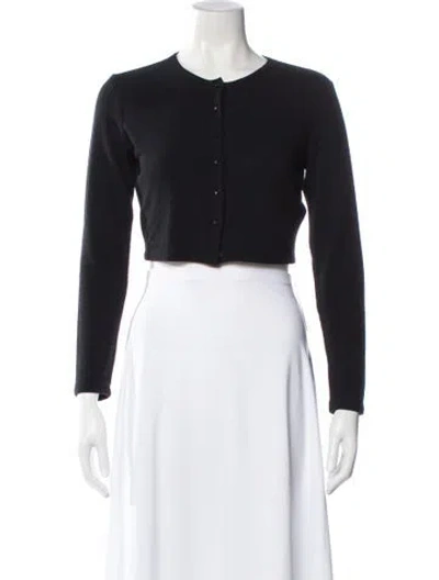 Pre-owned Leset Crew Neck Sweater In Black