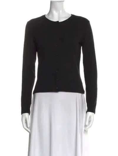 Pre-owned Leset Crew Neck Sweater In Black