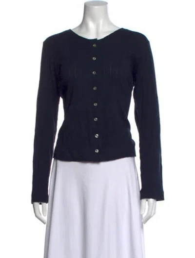 Pre-owned Leset Crew Neck Sweater In Black