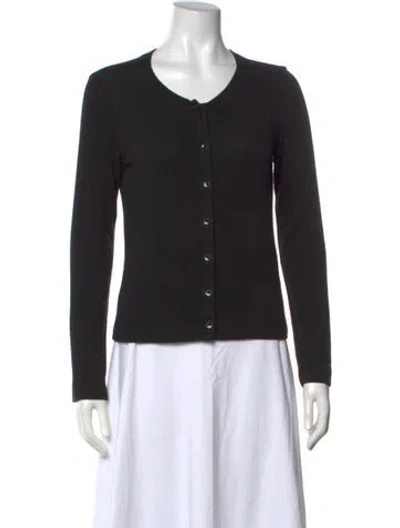 Pre-owned Leset Crew Neck Sweater In Black