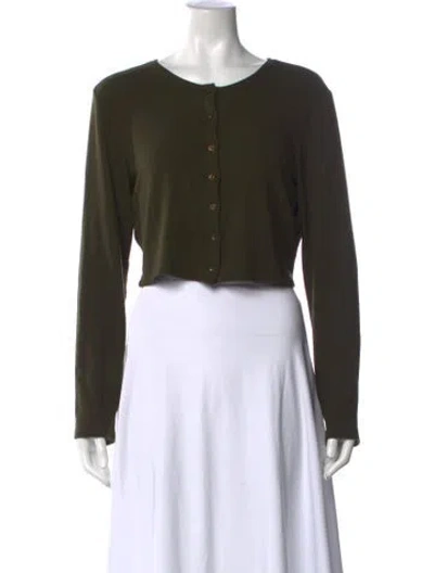 Pre-owned Leset Crew Neck Sweater In Black