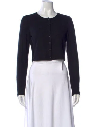 Pre-owned Leset Crew Neck Sweater In Black