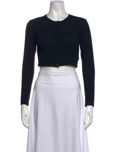 Pre-owned Leset Crew Neck Sweater In Black