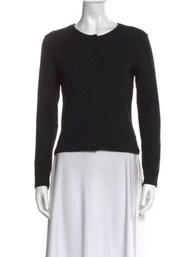 Pre-owned Leset Crew Neck Sweater In Black