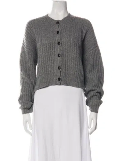 Pre-owned Leset Crew Neck Sweater In Gray