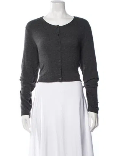 Pre-owned Leset Crew Neck Sweater In Grey