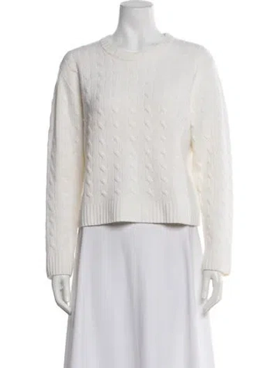 Pre-owned Leset Crew Neck Sweater In Neutral