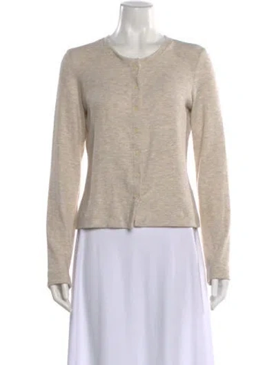 Pre-owned Leset Crew Neck Sweater In Neutral