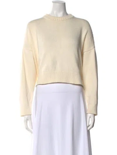 Pre-owned Leset Crew Neck Sweater In Neutral