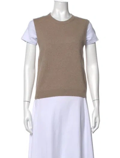 Pre-owned Leset Crew Neck Sweater In Neutrals
