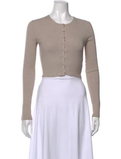 Pre-owned Leset Crew Neck Sweater In Neutrals