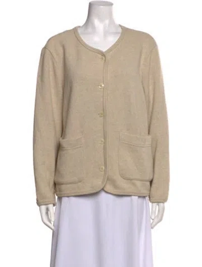 Pre-owned Leset Crew Neck Sweater In Neutrals