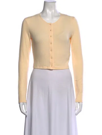 Pre-owned Leset Crew Neck Sweater In Neutrals