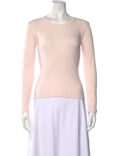 Pre-owned Leset Crew Neck Sweater In Orange