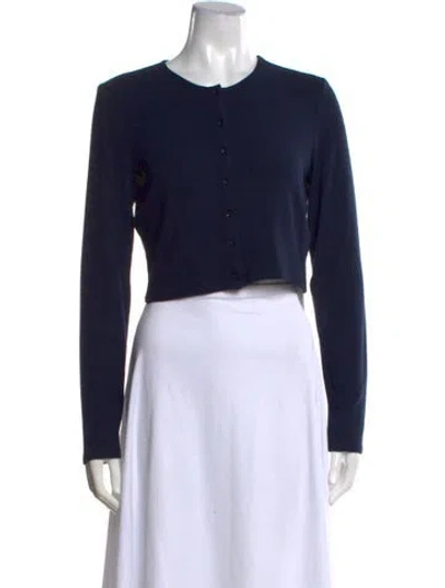 Pre-owned Leset Crew Neck Sweater W/ Tags In Blue