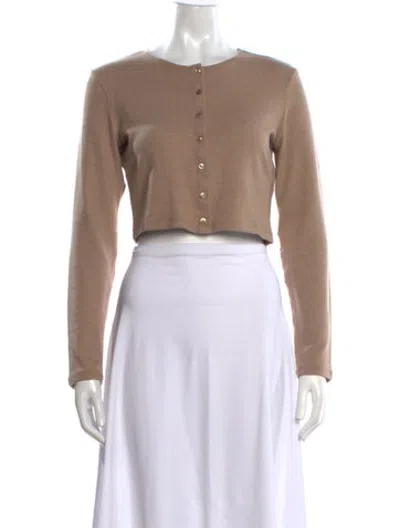 Pre-owned Leset Crew Neck Sweater W/ Tags In Neutrals