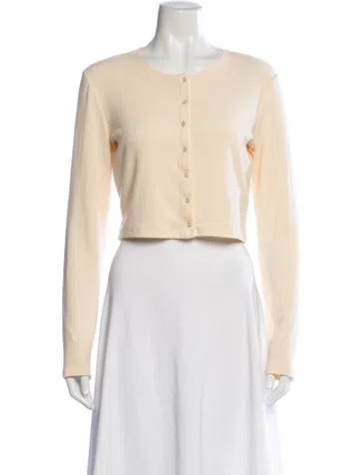 Pre-owned Leset Crew Neck Sweater In Yellow