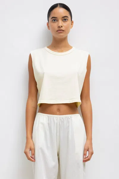 Leset Crop Sleeveless Margo In Gray