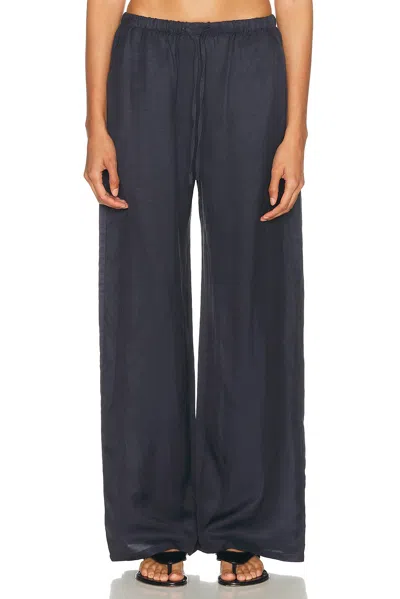 Leset Daniel Drawstring Pocket Pant In Blue